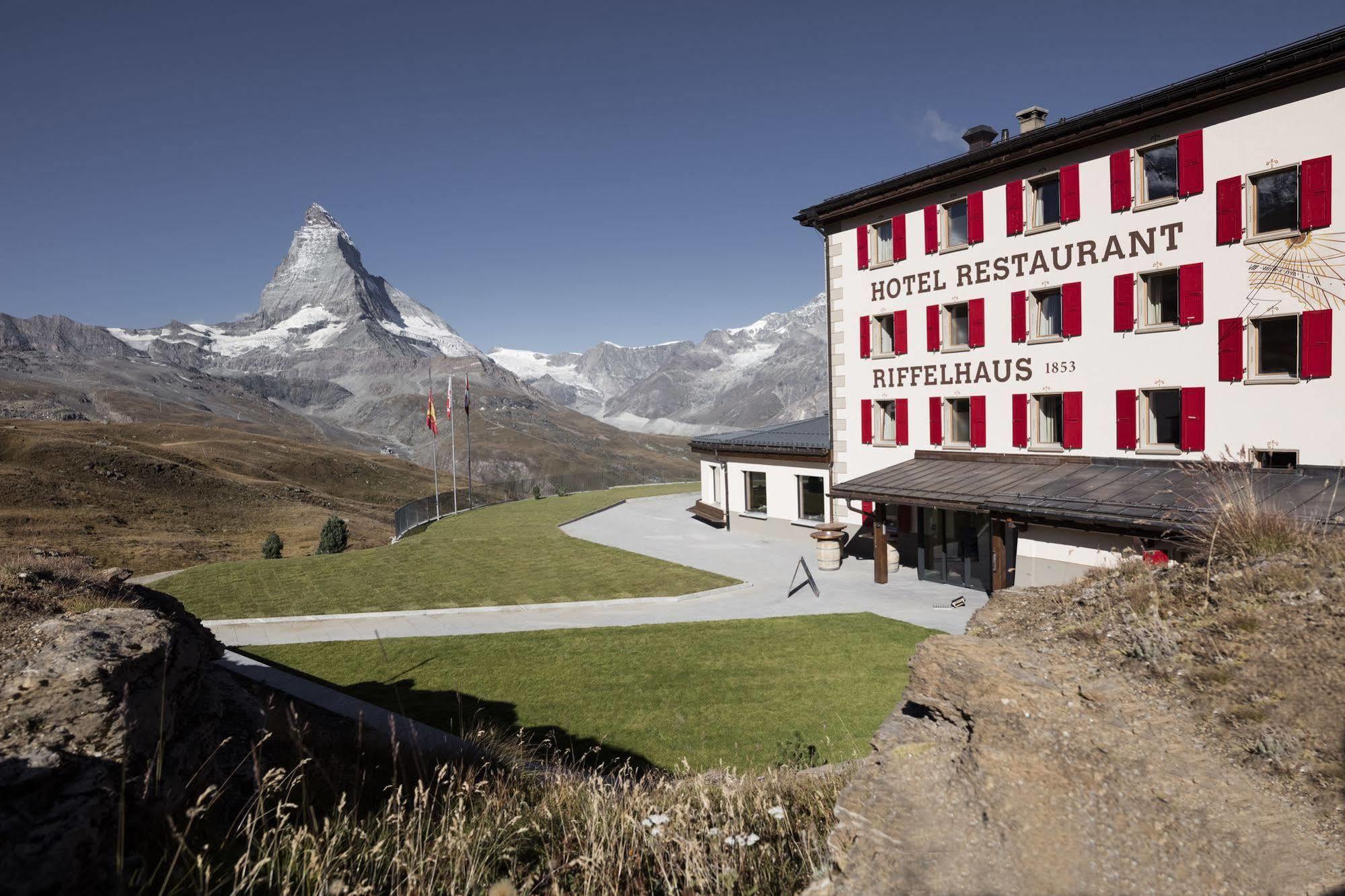 Hotel Riffelhaus 1853 Zermatt Exterior foto